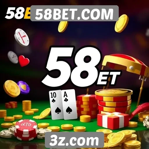58BET.COM oferece jogos de azar online variados
