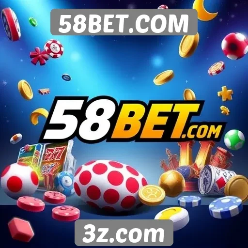 Variedade de jogos disponíveis na 58BET.COM